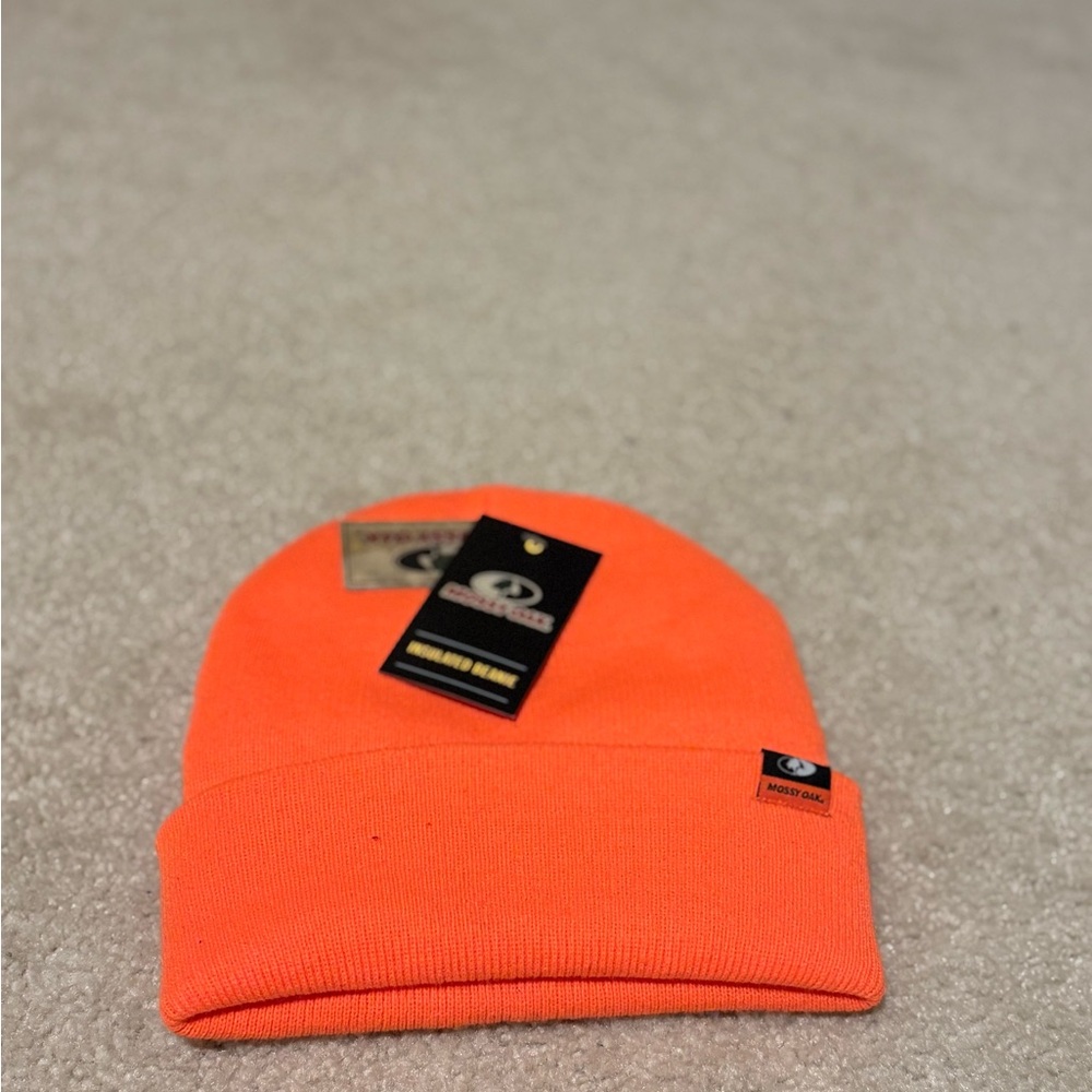 Mossy Oak Bright Orange Beanie